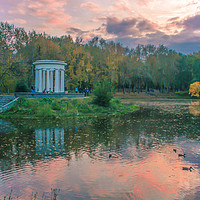 Buy canvas prints of  Autumn park by Svetlana Korneliuk