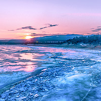 Buy canvas prints of Baikal sunrise by Svetlana Korneliuk