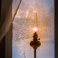 Buy canvas prints of Frozen night window by Svetlana Korneliuk