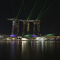 Buy canvas prints of Singapore Marina Bay Sands by Paul Fell