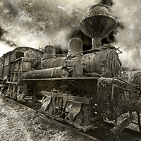 Buy canvas prints of locomotive by Paul Fell
