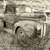 Buy canvas prints of Old truck by Paul Fell