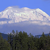 Buy canvas prints of Mount Rainier by Paul Fell