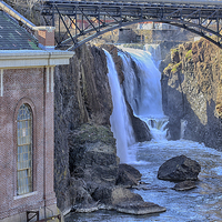 Buy canvas prints of Great Falls by Paul Fell
