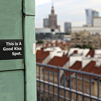 Buy canvas prints of A good kiss spot by Paul Fell