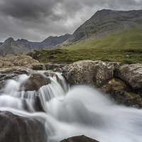 Buy canvas prints of  Small fall on Skye by Neil Burton