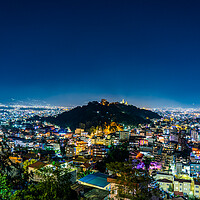 Buy canvas prints of Night view of kathmandu city by Ambir Tolang