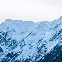 Buy canvas prints of  snow covered mountain range by Ambir Tolang