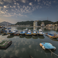 Buy canvas prints of  Parking ships by Ambir Tolang