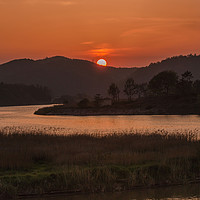 Buy canvas prints of Sunset at Hill by Ambir Tolang