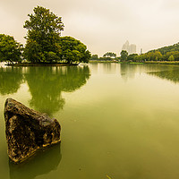 Buy canvas prints of Suseong Lake Deagu by Ambir Tolang