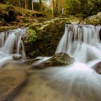 Buy canvas prints of Falling Water of Nature by Ambir Tolang