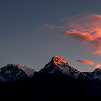 Buy canvas prints of Mount Annapurna by Ambir Tolang