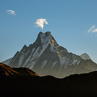 Buy canvas prints of Mount Fishtail  by Ambir Tolang