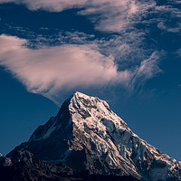 Buy canvas prints of Mount Annapurna by Ambir Tolang