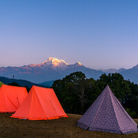 Buy canvas prints of Outdoor Camping tent by Ambir Tolang