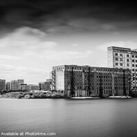 Buy canvas prints of Mills on Royal Victoria Dock by Gary Turner