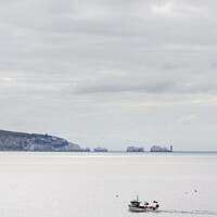 Buy canvas prints of Fishing By The Needles by Gary Turner