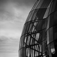 Buy canvas prints of Abstract of The Sage, Gateshead by Gary Turner