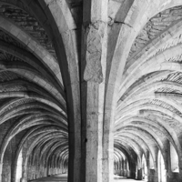 Buy canvas prints of Cellar Arches by Gary Turner