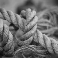 Buy canvas prints of Old Rope by Gary Turner
