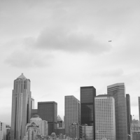 Buy canvas prints of Seattle Skyline by Gary Turner