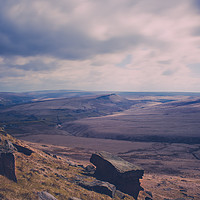Buy canvas prints of On Marsden Moor - Colour by Gary Turner