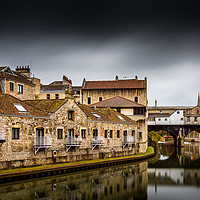 Buy canvas prints of Pulteney Bridge - Colour by Gary Turner