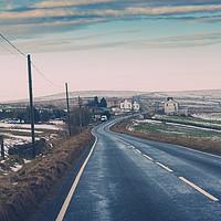 Buy canvas prints of Road to Somewhere - Colour by Gary Turner