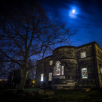 Buy canvas prints of St Matthews by night - Colour by Gary Turner
