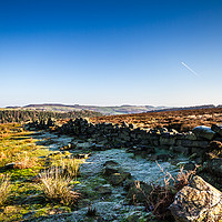 Buy canvas prints of View above Langsett by Gary Turner