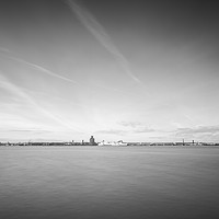 Buy canvas prints of A ferry, across the Mersey by Gary Turner