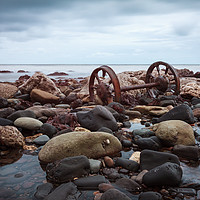 Buy canvas prints of Chaldron Wheels Seaham Harbour by Gary Turner