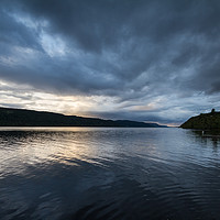 Buy canvas prints of Last light over Loch Ness by Gary Turner