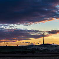 Buy canvas prints of Emley Sunset by Gary Turner