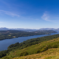 Buy canvas prints of Windermere from Gummer's How by Gary Turner