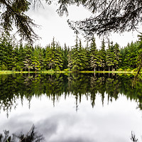 Buy canvas prints of Lochan Torr an Tuill by Gary Turner
