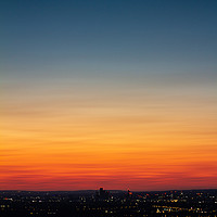 Buy canvas prints of Manchester Sunset I by Gary Turner