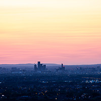 Buy canvas prints of Manchester Sunset III by Gary Turner