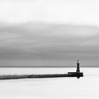 Buy canvas prints of Roker Pier Lighthouse by Gary Turner