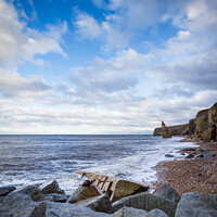 Buy canvas prints of Chemical Beach, Seaham by Gary Turner
