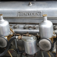 Buy canvas prints of  41/2 litre Bentley motor by Adrian Beese