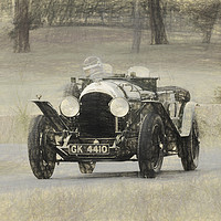 Buy canvas prints of Vintage Bentley Sports Car by Adrian Beese