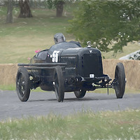 Buy canvas prints of Hudson Super 6 Vintage Racer by Adrian Beese