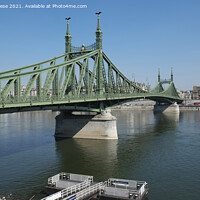 Buy canvas prints of Liberty Bridge Budapest by Adrian Beese
