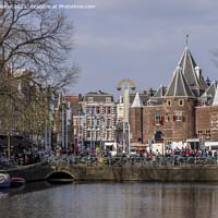 Buy canvas prints of Custom House, Red Light District Amsterdam by Adrian Beese