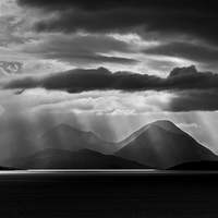 Buy canvas prints of Isle of Skye from Applecross by Dave Massey