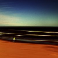 Buy canvas prints of  Lonely walk by DeniART 