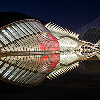 Buy canvas prints of A night in Valencia by DeniART 