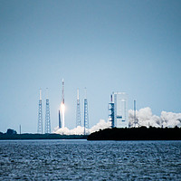 Buy canvas prints of rocket launch by Brent Olson